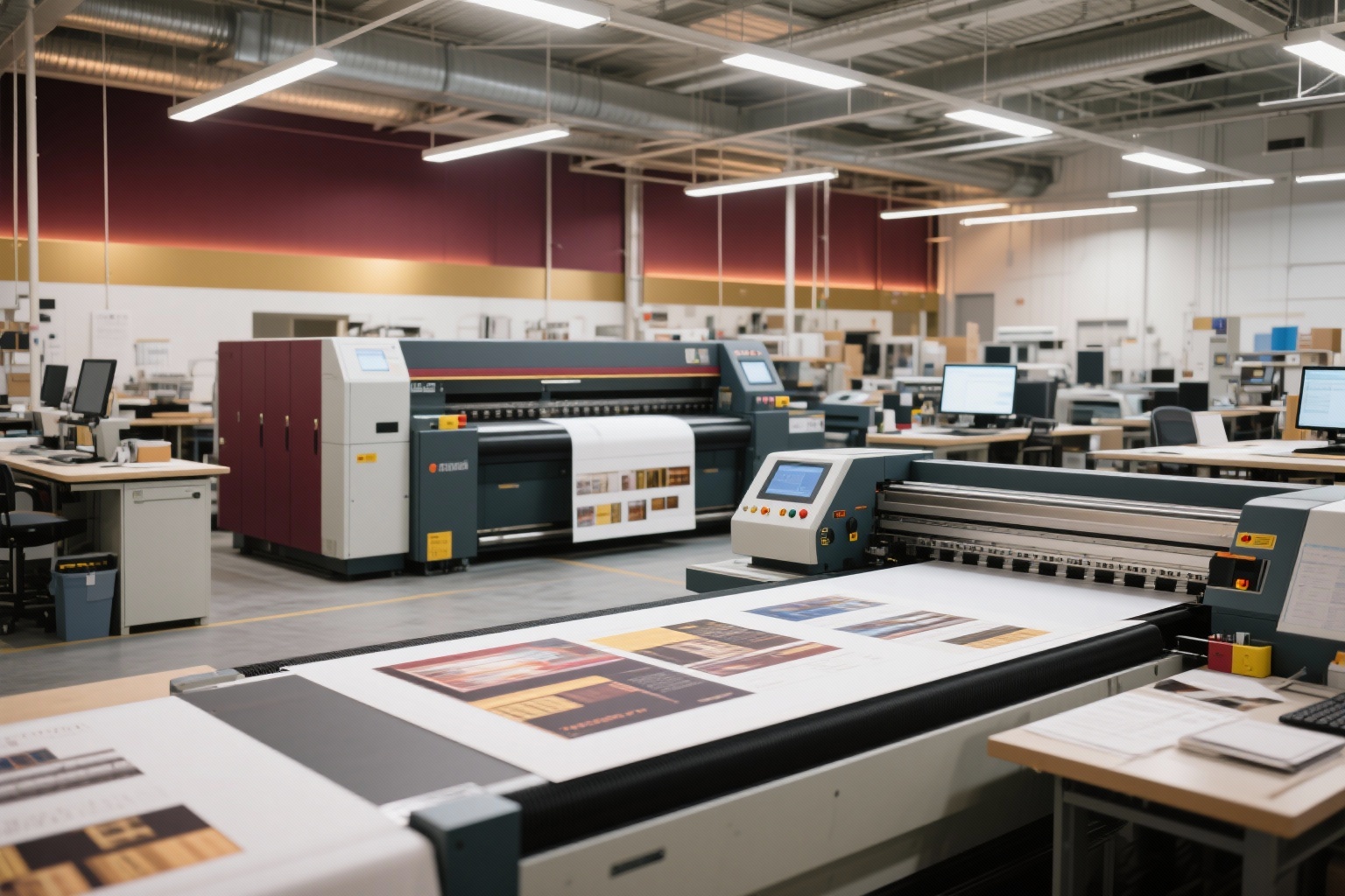 Printing Shop Background